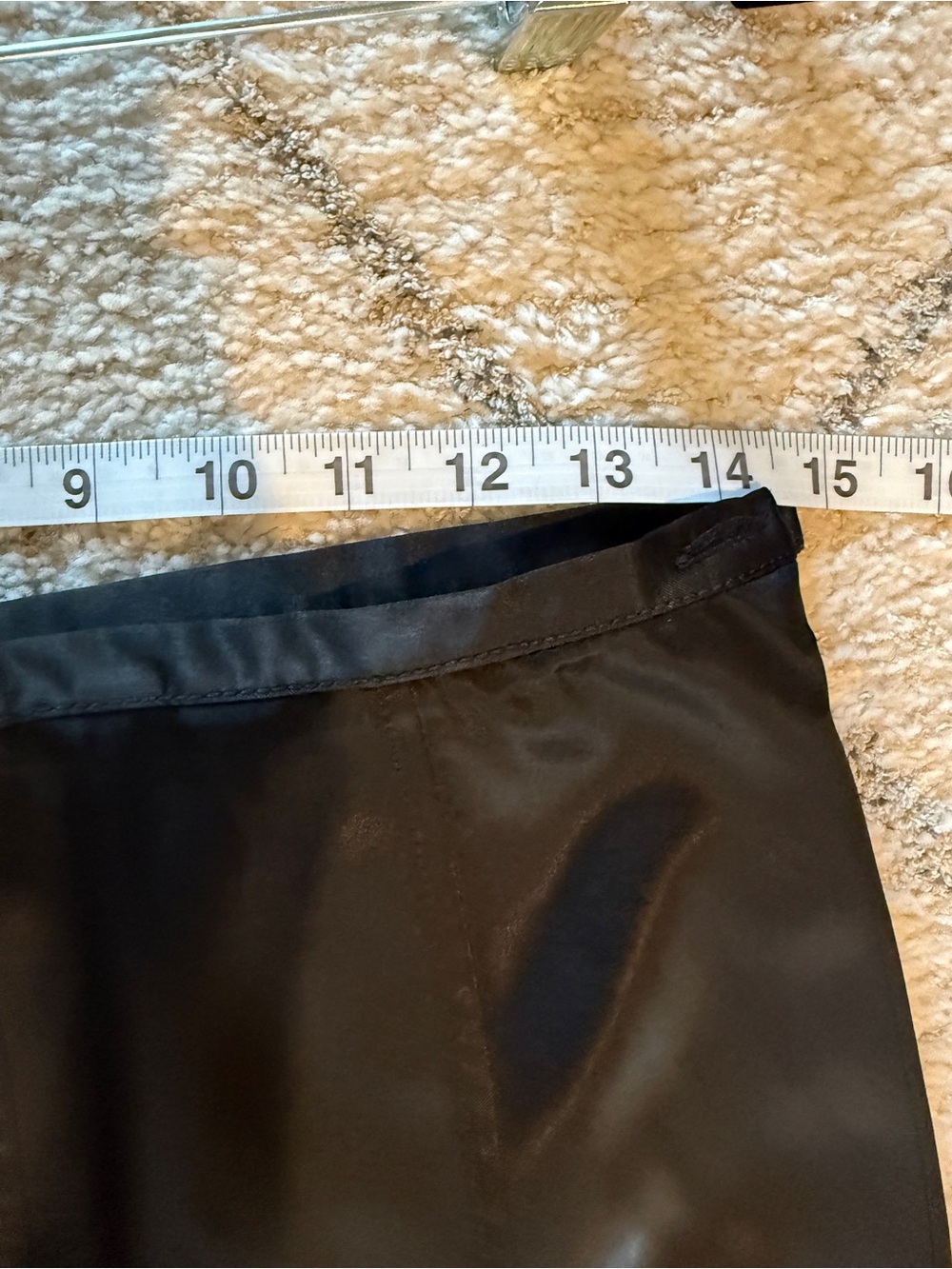 Women's Black Midi Skirt - Picture 4 of 8